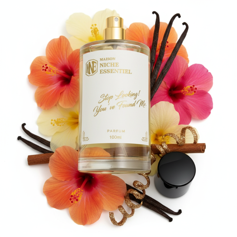 Stop Looking! You've Found Me. - Our Rendition of Hibiscus Mahajad by Maison Crivelli